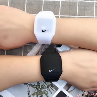 NIKE Relógio de Pulso Esportivo Eletrônico Digital com LED Borracha para Estudantes
