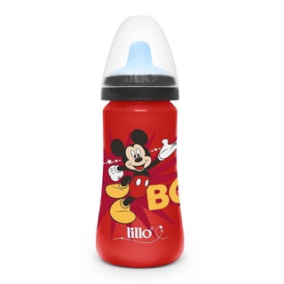 Copo Colors Bico De Silicone Disney Mickey Vermelho - Lillo (1)