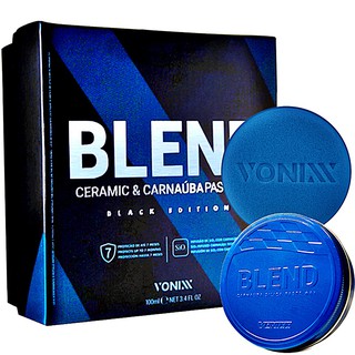Blend Black Paste Wax Cera Carnaúba com Sio2 100ml Vonixx
