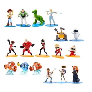 Miniaturas Disney Mattel Procurando Nemo Monstros S/A Wall-E Os Incriveis Toy Story Côco