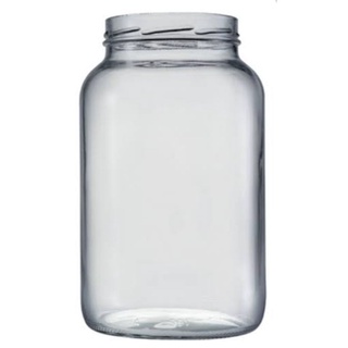 Kit 4 potes de vidro 3 litros, SEM TAMPA, pote de vidro, porta mantimento, artesanato, porta ração, porta grãos, porta doces, (3)