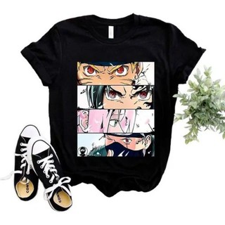 Camiseta Feminina Babylook Time 7 Naruto Kakashi Sasuke E Sakura Anime Camisa Adulto- Promoção - A Melhor!!!