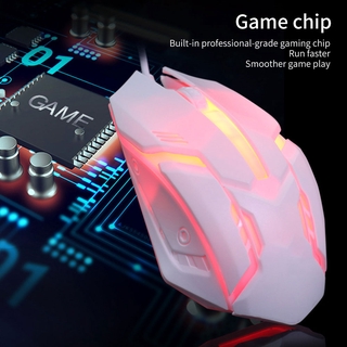 S1 Gaming Mouse Gamer Flank 7 Cores Backlight Led Usb Com Fio De Cabo Óptico De Ratos Para Pc Portátil Computador (7)