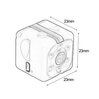 Mini Câmera Filmadora Espiã Sq11 Full Hd Envio Brasil escondida micro Sensor De Movimento Dvr Visão Noturna (3)