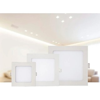 Luminária Led Plafon Painel De Embutir 18w Quadrado Grande 22x22cm Branco Frio 6500k Ultra Slim Bivolt 110v/220v Smart (7)
