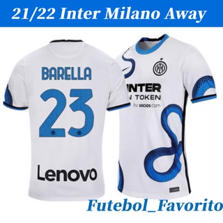 Camisa 21/22 Inter Milano Away Futebol