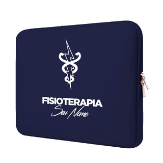Capa Case Pasta Maleta Notebook Macbook Personalizada Neoprene 15.6/14.1/13.3/12.1/11.6/17.3/10.1 Fisioterapia 1