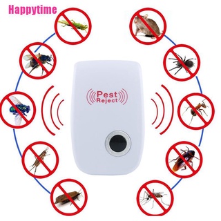 ((Happytime)) Plugue Repelente Elétrico Ultrassônico Para Ratos / Aranha / Mosquitos / Insetos (1)