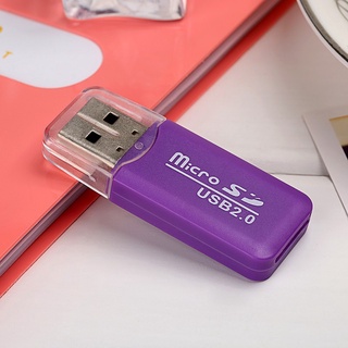 Card Reader Adapter USB 2.0 High Speed Portable Micro SD TF T-Flash TF Memory Card COD (2)