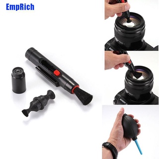 [Emprich] 3 In 1 Lens Cleaning Cleaner Dust Pen Blower Cloth Kit For Dslr Vcr Camera (8)