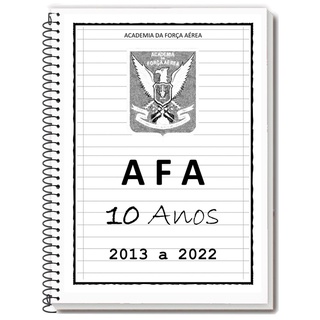 AFA 2022/2023 - Apostila de Provas + Gabarito + Folhas de Redação (1)