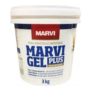 Emulsificante Para Sorvetes Massas Bolo Marvigel Marvi - 3kg
