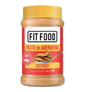 Pasta de Amendoim Cremosa FIT FOOD 450g