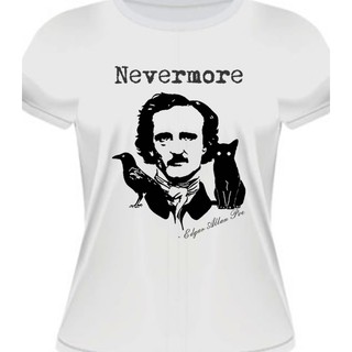 Camiseta Nevermore edgar allan poe