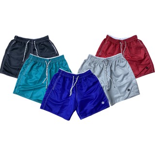 kit 05 shorts mauricinho tactel masculino coloridos p m g gg lisos promoção (2)
