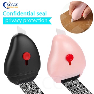 Carimbo Para Privacidade Confidencial Em Rolo De Selo Com Proteção Para Privacidade / Segurança (1)