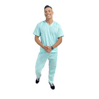 Conjunto Pijama Cirúrgico Scrub Masculino Original Rose Carcelin! Ideal para médicos, enfermeiros, veterinários! BORDADO GRÁTIS