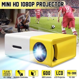 Mini Projetor De Cinema LCD Com Projetor De LED 800 Lumens 800: Suporte 1080P Portátil De Mídia De Áudio E Vídeo Player