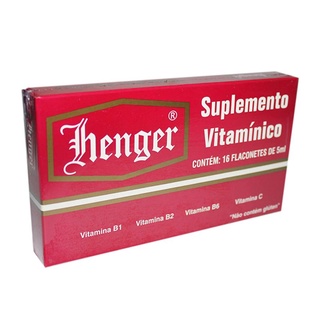 Henger suplemento vitamínico 16 flaconetes 5ml
