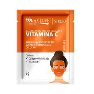 Máscara facial Vitamina C Max Love 8g