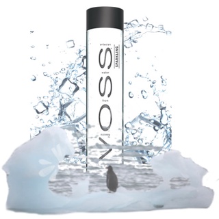 Água Voss Sparkling Artesian Water - Gaseificada 375ml - Noruega (1)