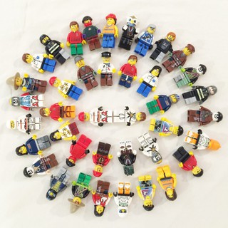 1, 8, 30 e 50 Peças Aleatórias Mini Figuras Blocos de Contrução LEGO - Desenhos Animados (8)