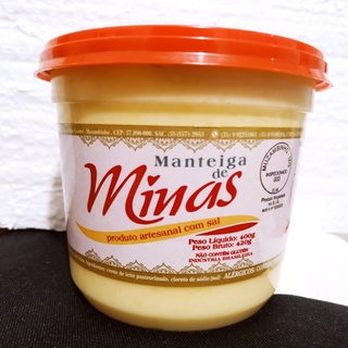 Manteiga Artesanal de Minas 400gr - com Sal - Atacado e Varejo
