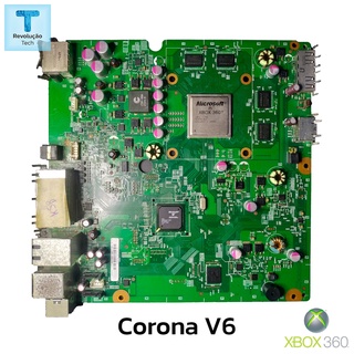 Placa Xbox 360 Slim Corona V6 com Defeito