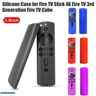Adequado para capa protetora de silicone de controle remoto Amazon Fire TV 【CAKEISONSON】