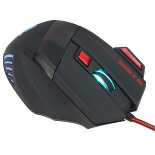 Mouse Gamer X7 3200dpi Para Jogos 7 Warzone Botões Led Profissional