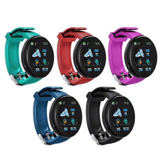 D18S Relógio Inteligente Masculino Pressão Arterial Redonda Monitor de Freqüência Cardíaca Rastreador Fitness Android IOS Smartwatch Feminino Relógio Eletrônico (3)