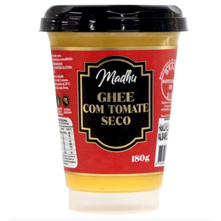 Manteiga Ghee 180g C/ Tomate Seco - Zero Lactose - Madhu
