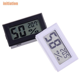 Iniciação ~ Termômetro Higrômetro Digital Lcd Com Tamanho Pequeno / Medidor De Temperatura / Umidade