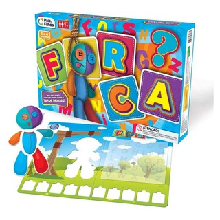 Jogo Forca Educativo Infantil Super Jogos Pais & Filhos Barato Promoção Original