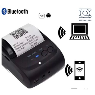 Mini Impressora Portátil Bluetooth Térmica 58mm Android