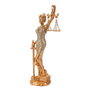 Dama Da Justica 21.5cm - Enfeite Resina Advogado (2)