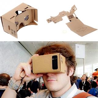 Óculos Google Cardboard Realidade Virtual Vr 3d Para Smartphone