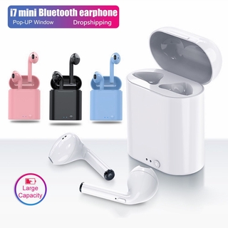 Fone De Ouvido I7S Mini Bluetooth 5.0 Fone De Ouvido Fone De Ouvido Sem Fio De Ouvido Hifi Capa De Fone De Ouvido (1)