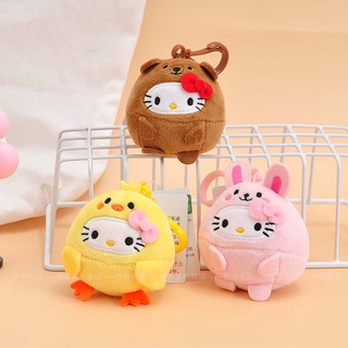 Sweetjohn1 Chaveiro Hello Kitty Com Fivela De Plástico Para Bolsa / Chaveiro De Pelúcia Multicolorido (5)