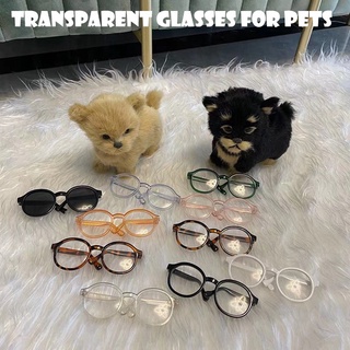 1 Pc Adorável Pet Óculos Cat Dog Produtos Gatinho Brinquedo Do Cão De Sol Fotos Accessoires Rodada Colorido Plástico (2)