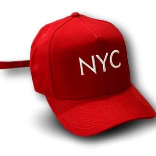 Boné Strapback HYPE NYC Vermelho fita new york city