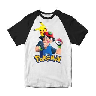 Camiseta ash pikachu pokemon camisa infantil PERSONALIZADO