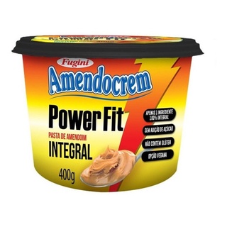 Amendocrem Pasta de Amendoim Integral Fugini Pote 400g