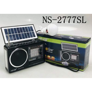 Radio FM/AM/SW Solar Charge NNS NS-2777SL