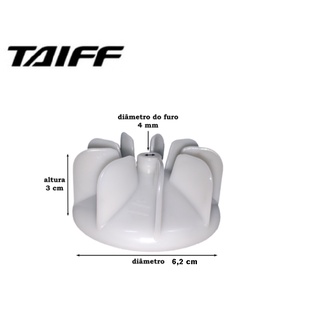 Hélice Ventoinha para Secador de Cabelo TAIFF (Varios Modelos) Tiffany - Easy - Saffira - Turbo Ion - Smart - Turbo 6000/7000 - Black Ion