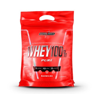 Whey Protein 100% Pure Integral Médica 907gr Refil ORIGINAL PROMOÇÃO (1)