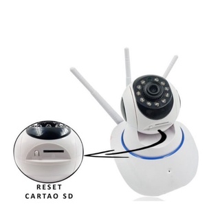 Camera Robo 3 Antenas Ip Wifi 360º 720p Sistema APP Yoosee / yyp2p (4)