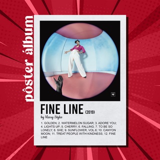 Pôster Álbum Fine Line - Harry Styles