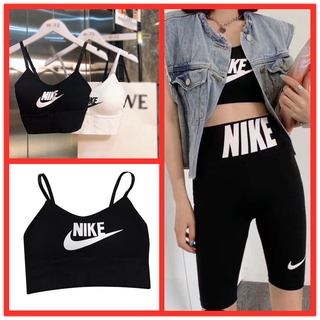 （Ready Stock）Nike Feminino Esportivo / Top Nike Para Treino/Ioga / Roupa Íntima Nike