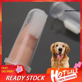 2 Peças Kit De Escova De Dentes De Silicone Com Dedos Para Animais De Estimação/Cuidados Os/Cachorro/Gato